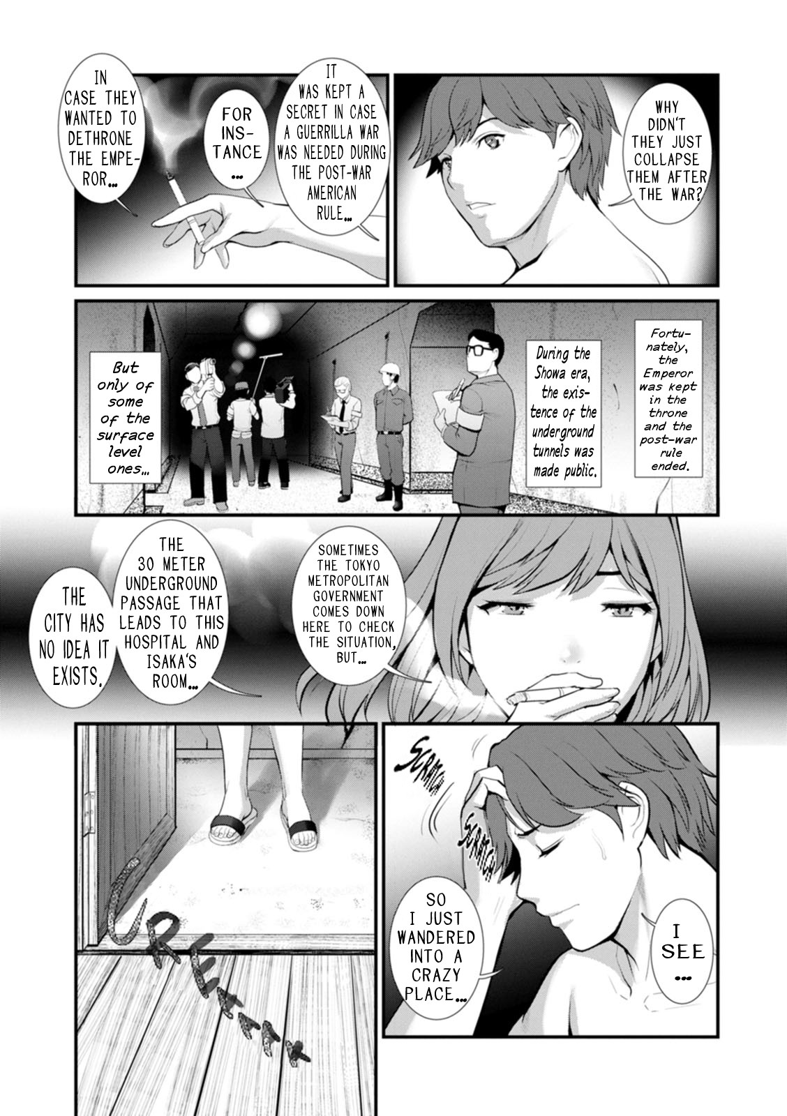 Hentai Manga Comic-Honeymoon At 30 Meters Underground-Read-95